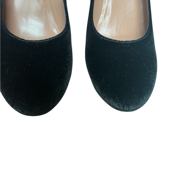 NWT Bianca Di Pollini Black Velvet Pump 6 - Picture 6 of 9